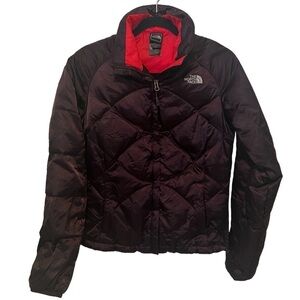 The North Face 550 Full Zip Aconcagua Puffer Jacket in Purple Sz XS